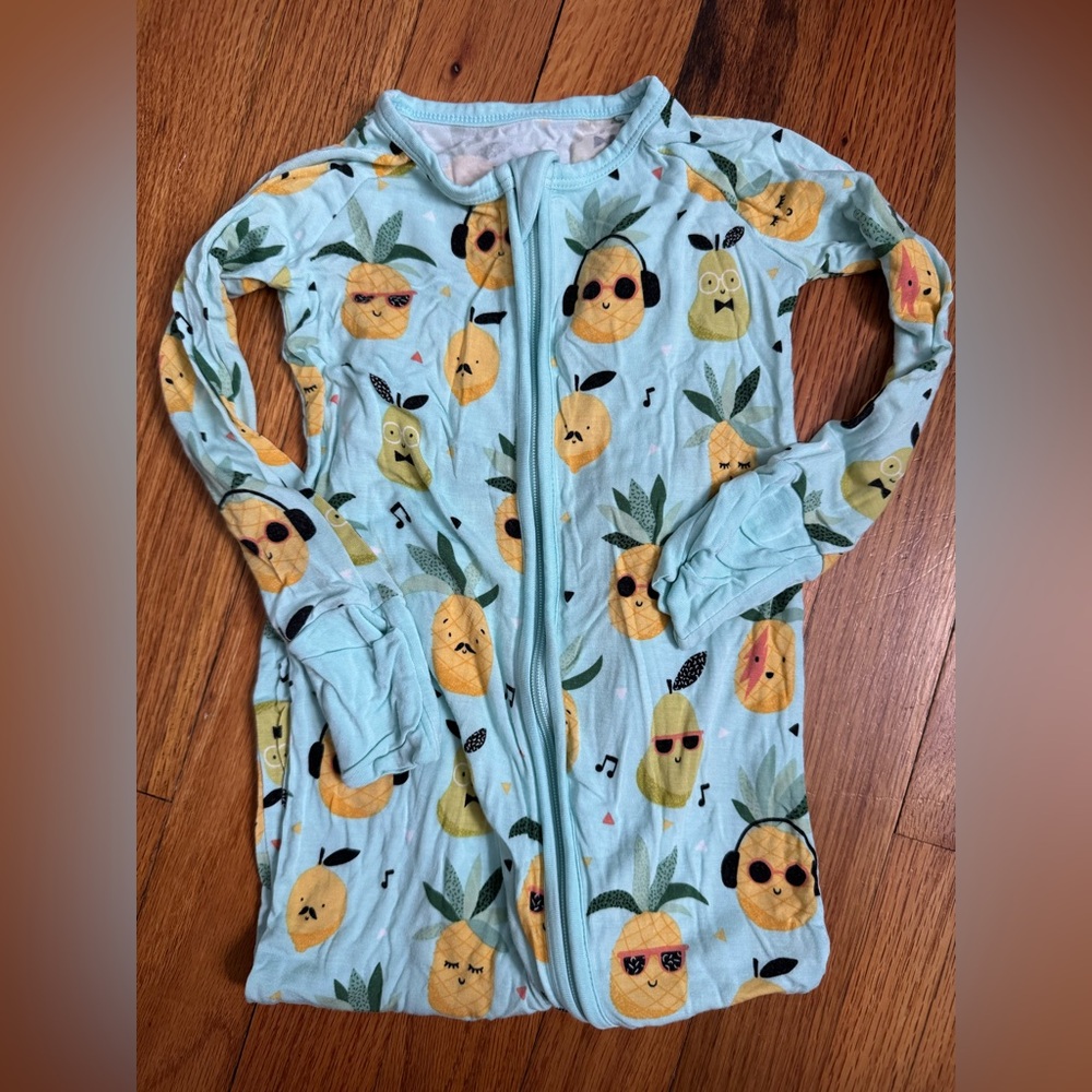 Little Sleepies Pineapple Jams Zippie 12-18M